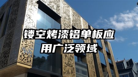 镂空烤漆铝单板应用广泛领域